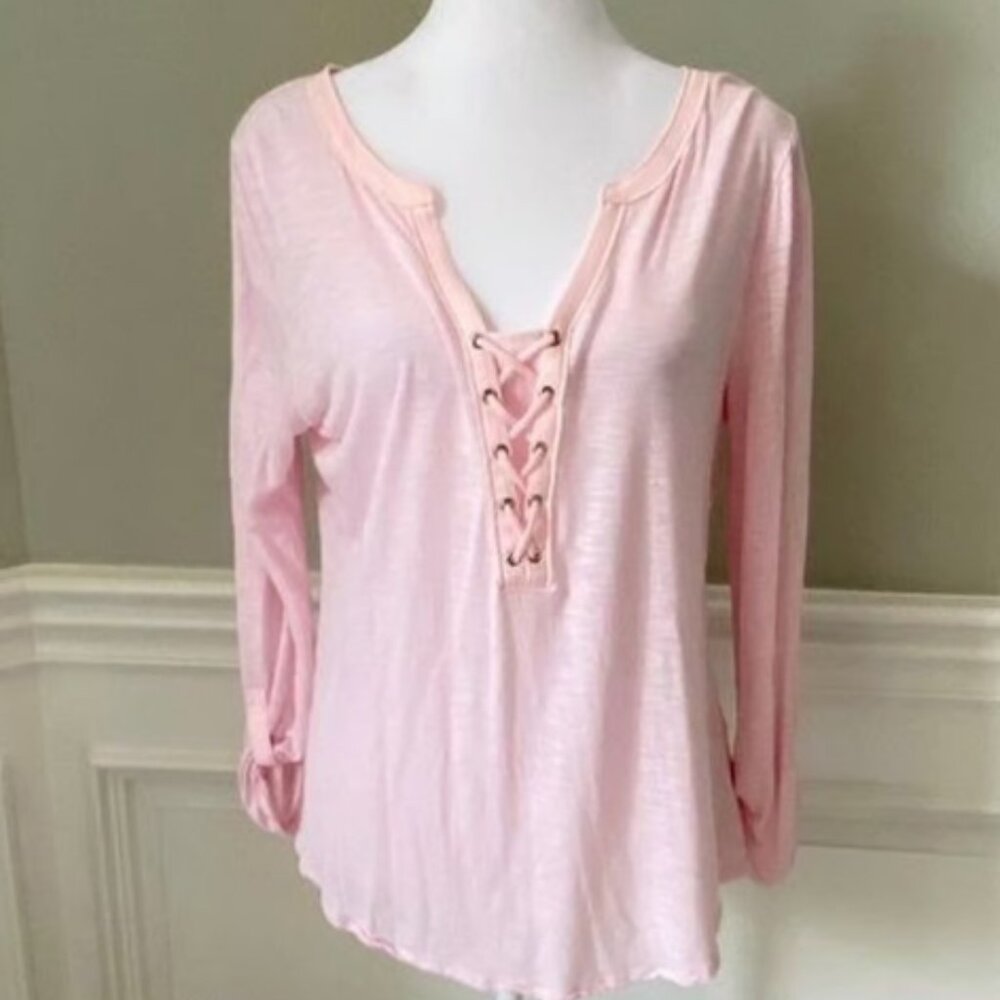 WHBM Light Pink Top